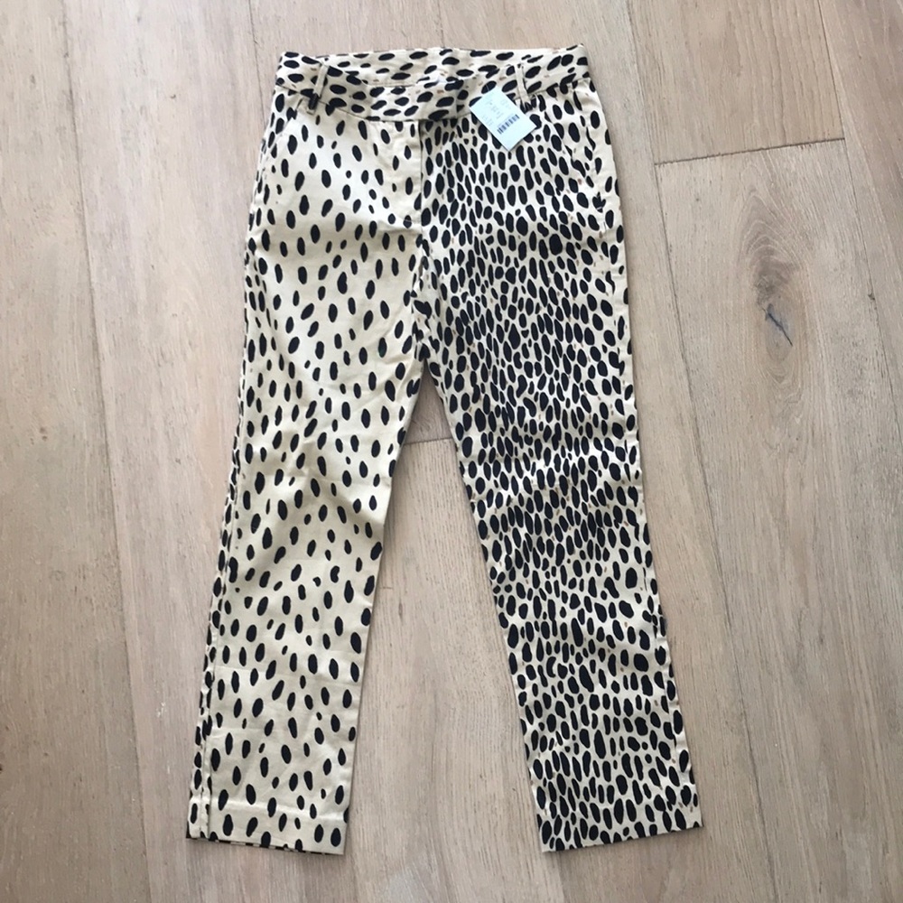 Crewcuts by JCREW kids size 10 leopard pants